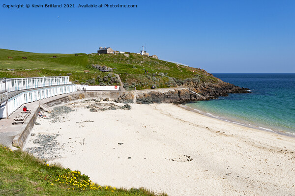 porthgwidden beach st ives Picture Board by Kevin Britland