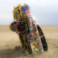 Buy canvas prints of Cadillac Ranch 4405 by Luc Novovitch