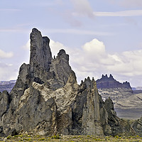 Buy canvas prints of Rock formations, Navajo Reservation  by Luc Novovitch