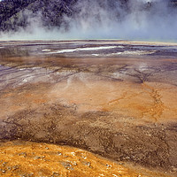 Buy canvas prints of Midway Geyser Basin by Luc Novovitch