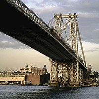 Buy canvas prints of New York Williamsburg Bridge by Luc Novovitch