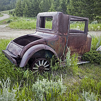 Buy canvas prints of Rusting Away by Luc Novovitch