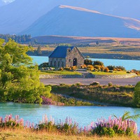 Buy canvas prints of Beautiful landscape, New Zealand by Daniel Kesh