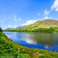 Buy canvas prints of Buttermere Lake and Fell by Graham Prentice