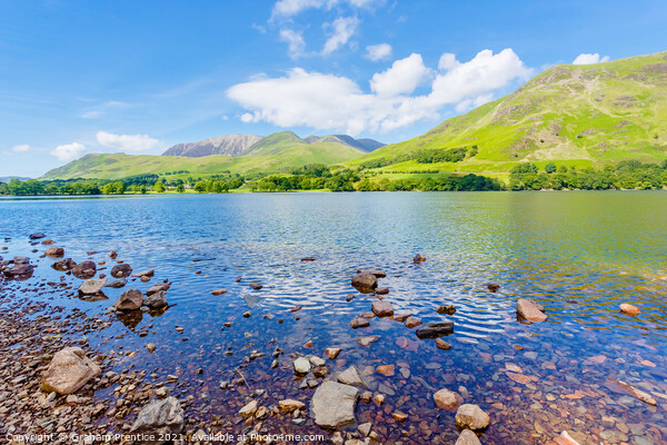 Buttermere Lake District Panorama Picture Board by Graham Prentice