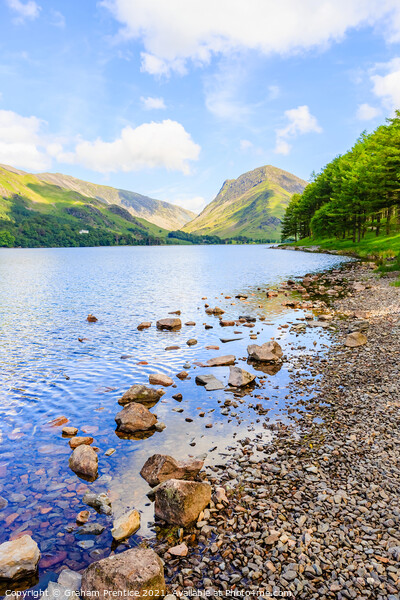 Buttermere and Fleetwith Pike Picture Board by Graham Prentice