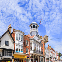 Buy canvas prints of Guildford High Street by Graham Prentice