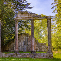 Buy canvas prints of Leptis Magna Ruins in Virginia Water by Graham Prentice