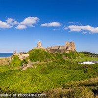 Buy canvas prints of Bamburgh Castle by Graham Prentice
