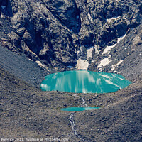 Buy canvas prints of Moraine Glacial Lake, Switzerland by Graham Prentice