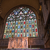 Buy canvas prints of East Window, Holy Trinity Sloane Square Church by Graham Prentice