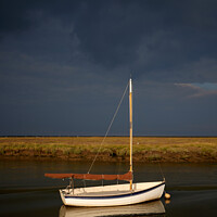 Buy canvas prints of The Approaching Storm, Morston, Norfolk by Graham Prentice