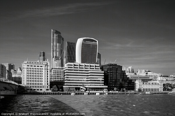 City of London Iconic Buildings Picture Board by Graham Prentice