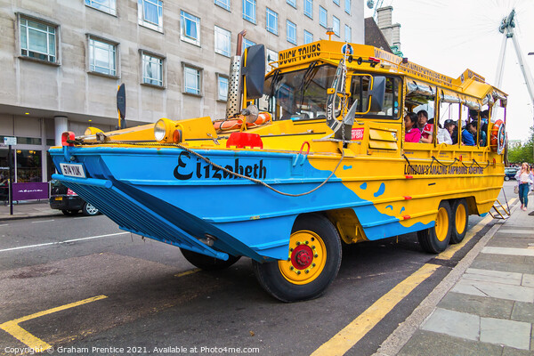 Elizabeth the DUKW Picture Board by Graham Prentice