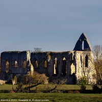 Buy canvas prints of Newark Priory in Late Afternoon Light by Graham Prentice