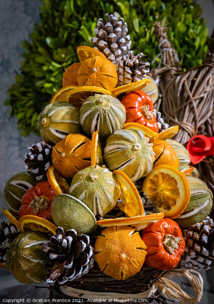 Seasonal Dried Fruits Picture Board by Graham Prentice