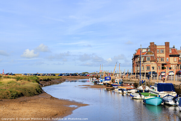 Blakeney Quay harbour Picture Board by Graham Prentice