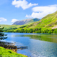 Buy canvas prints of Buttermere and Buttermere Fell by Graham Prentice