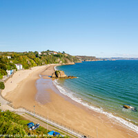 Buy canvas prints of Tenby North Beach by Graham Prentice