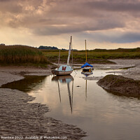 Buy canvas prints of Brancaster Staithe, Norfolk before the storm by Graham Prentice