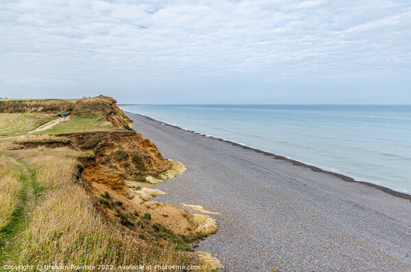 Weybourne Cliffs and Coastline Picture Board by Graham Prentice