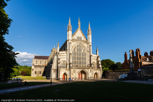 Winchester Cathedral Picture Board by Graham Prentice