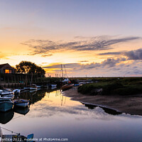 Buy canvas prints of River Glaven at Blakeney Quay by Graham Prentice
