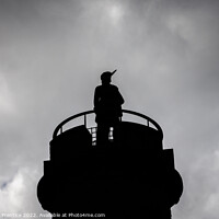 Buy canvas prints of Glenfinnan Monument - the anonymous highlander by Graham Prentice