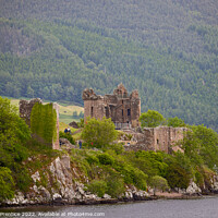 Buy canvas prints of Urquhart Castle on Loch Ness by Graham Prentice