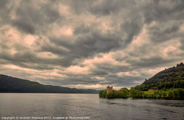 Urquhart Castle on Loch Ness Picture Board by Graham Prentice