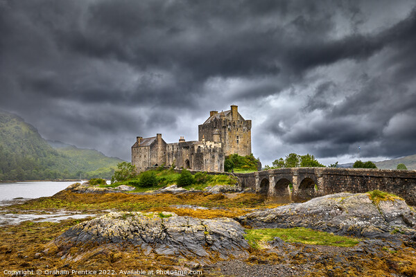 Eilean Donan Castle Picture Board by Graham Prentice