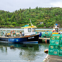 Buy canvas prints of Fishing Boat in Plockton, Scotland by Graham Prentice