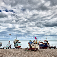 Buy canvas prints of Beer Fishing Boats by Graham Prentice