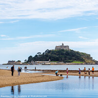 Buy canvas prints of St Michael's Mount, Marazion, Cornwall by Graham Prentice