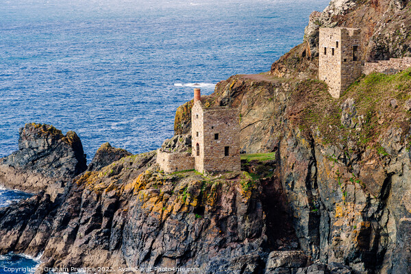 The Crowns Engine Houses, Botallack Mine, Cornwall Picture Board by Graham Prentice