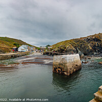 Buy canvas prints of Mullion Cove Harbour, Cornwall by Graham Prentice