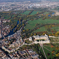 Buy canvas prints of Windsor Panorama by Graham Prentice