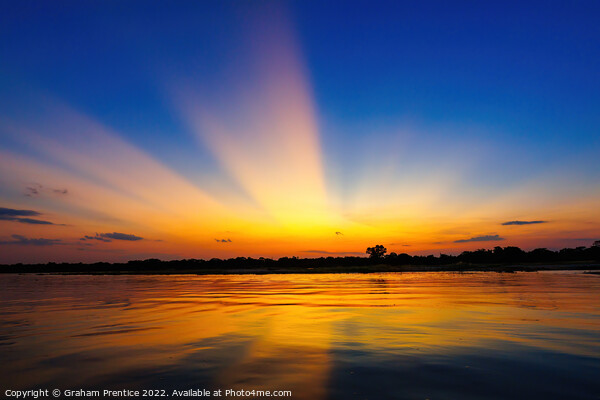 Pantanal Sunset, Brazil Picture Board by Graham Prentice