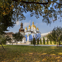 Buy canvas prints of St Michaels Golden Domed Monastery, Kyiv by Graham Prentice
