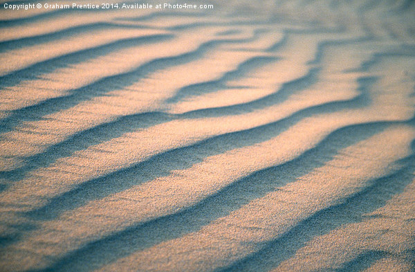 Sand Ripples Picture Board by Graham Prentice