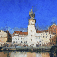 Buy canvas prints of Prague Old Town by Graham Prentice