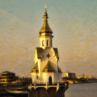 Buy canvas prints of Orthodox Church by Graham Prentice