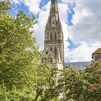 Buy canvas prints of Salisbury Cathedral by Graham Prentice
