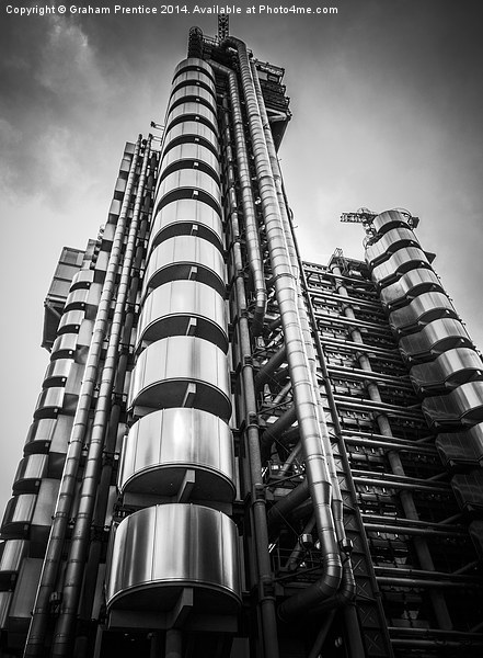 Lloyds Building Picture Board by Graham Prentice