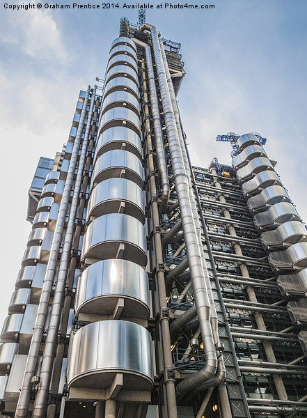 Lloyds Building Picture Board by Graham Prentice