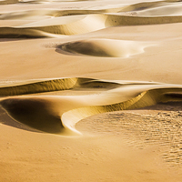 Buy canvas prints of Crescent Sand Dunes by Graham Prentice