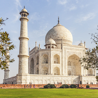Buy canvas prints of Taj Mahal, Agra by Graham Prentice