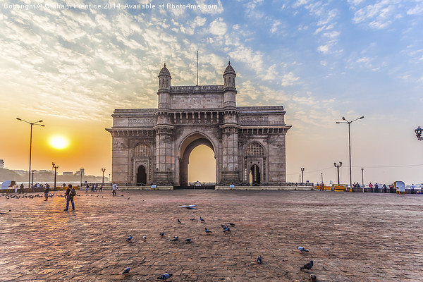 Gateway Of India at Sunrise Picture Board by Graham Prentice