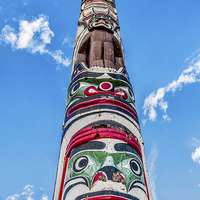 Buy canvas prints of Totem Pole by Graham Prentice