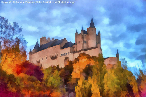 Alcázar of Segovia Picture Board by Graham Prentice